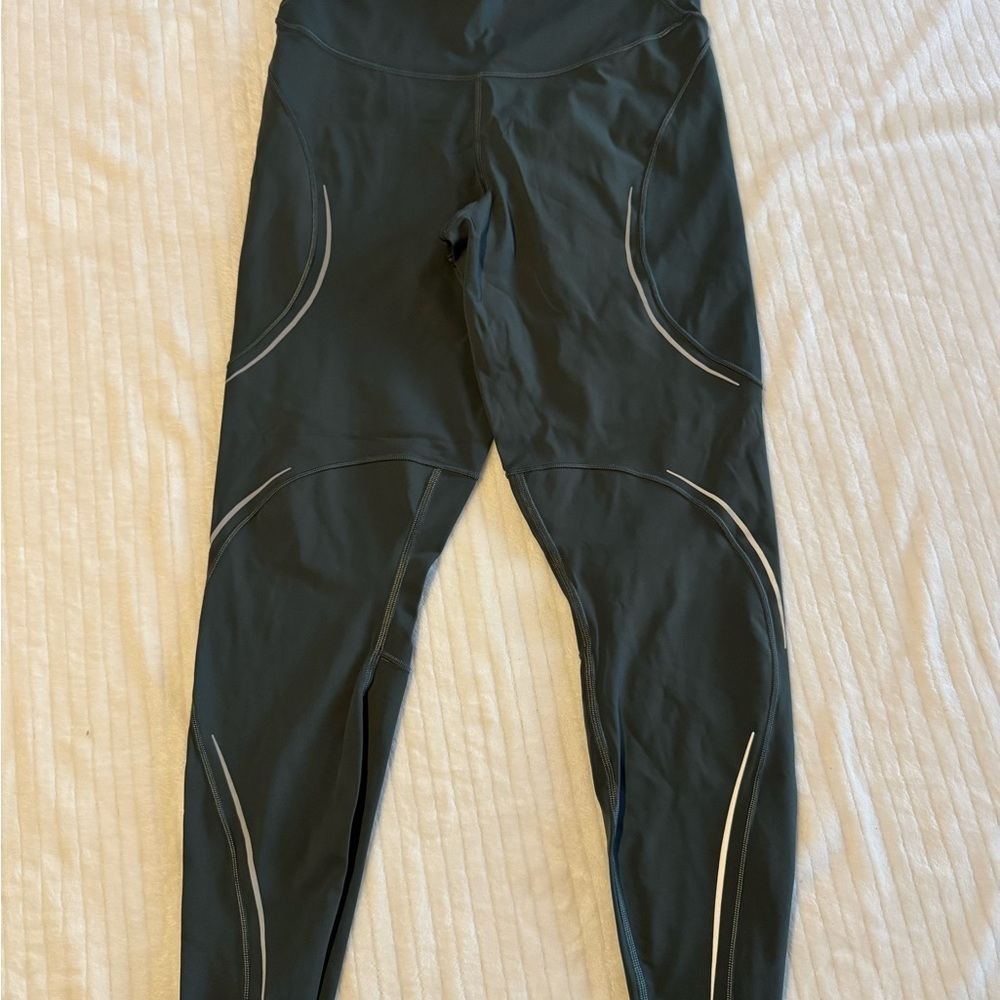 lululemon athletica Dark Green Leggings